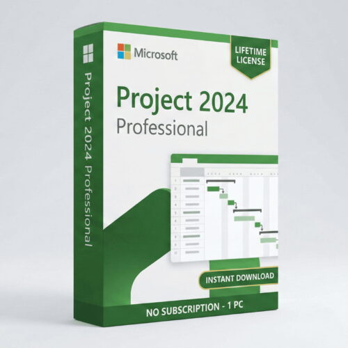 Microsoft Excel 2024 for Mac and PC Lifetime License Key Box